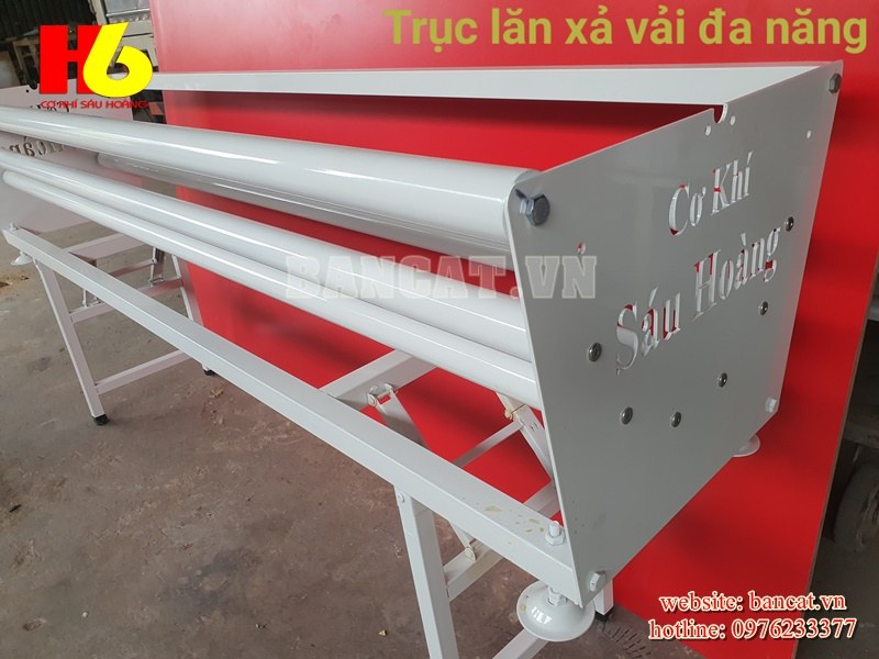 Trục lăn xả vải đa năng