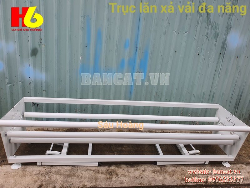 Trục lăn xả vải đa năng Sáu Hoàng